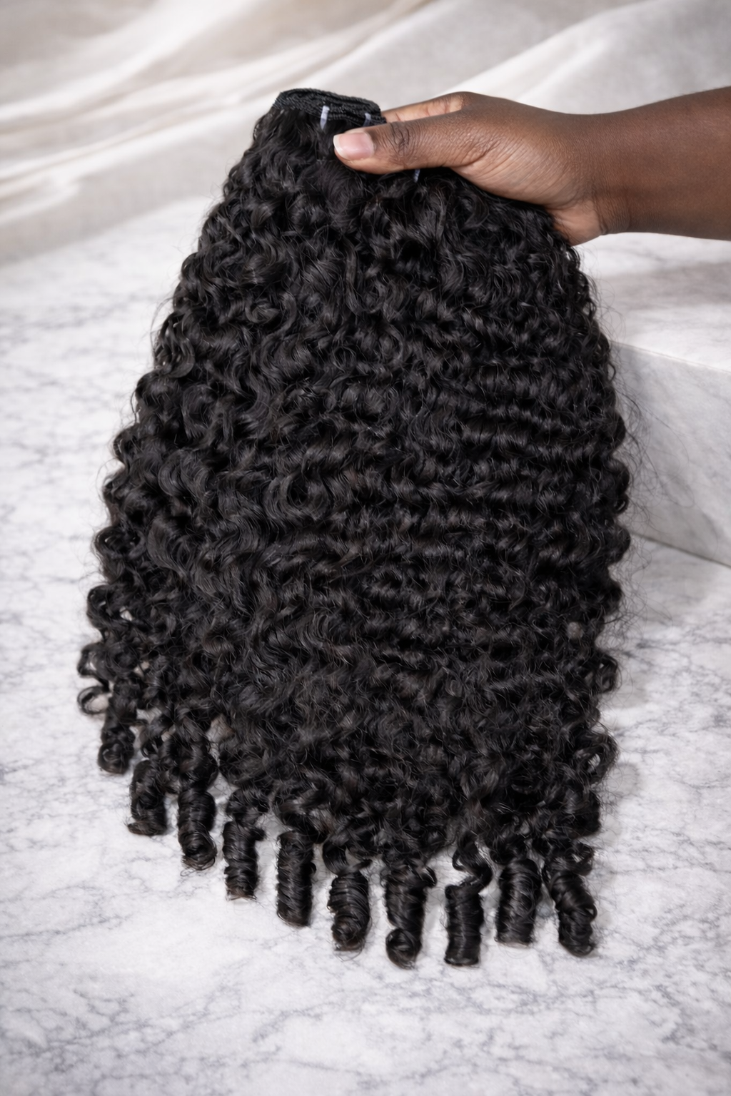 Cambodian Burmese Curly Bundle